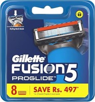 Gillette Men's Razor Blade Refills, 10 Fusion 5