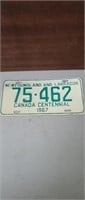 1967 Centennial Plate.