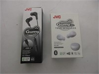 2 JVC Earbuds