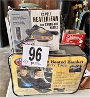 Heated Blanket & Heater Fan(Garage)