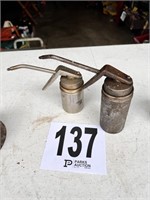 2 Vintage Oil Cans(Garage)