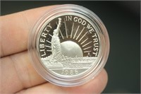 1986 Clad Liberty Half Dollar Coin