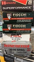 30-06 ammo 100rds assorted Brands