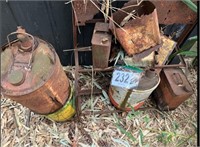 Gas Cans & Misc.(Outside)