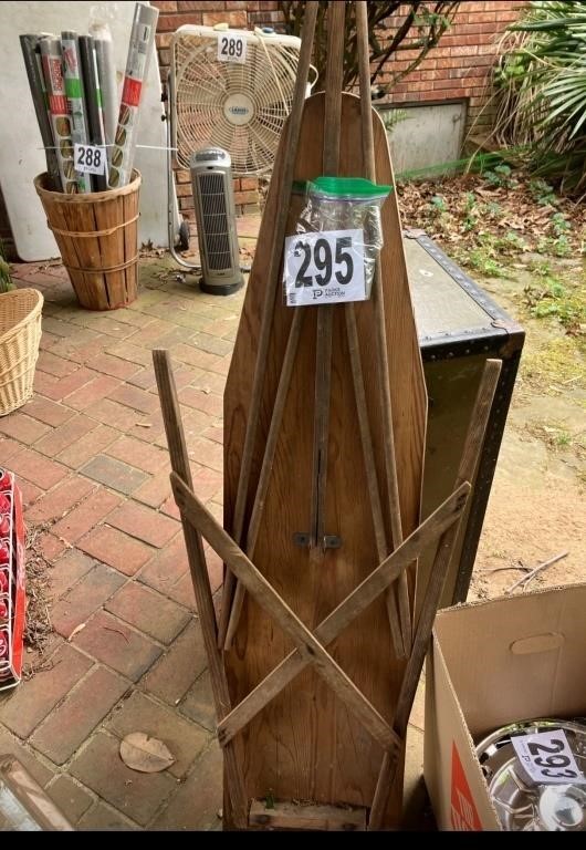 Vintage Wooden Ironing Board(Patio)