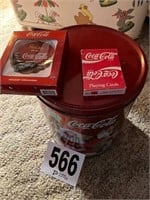 Cola Coca Tin, Cards & Misc.(Room 8)