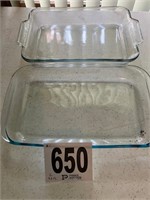 2 Glass Baking Dishes(Room 1)