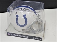 Signed Colts Mini Helmet Lenny Moore NO COA