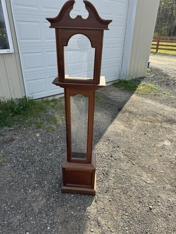 Grandfather clock frame