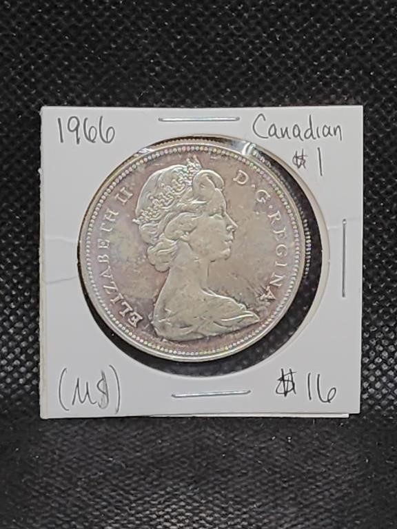 1966 Canadian Dollar