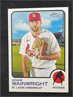 ADAM WAINWRIGHT 2022 TOPPS HERITAGE CARD