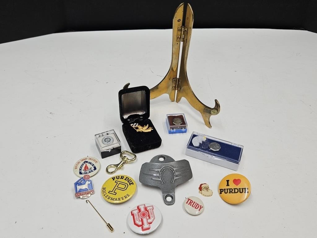 Colts Opener , Military, Award & Other Pins +