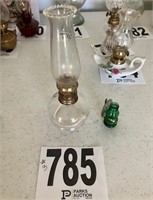 2 Vintage Oil Lamps(Room 3)