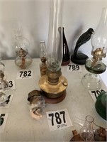 Brass Oil Lamp With Extra Wicks(Room 3)