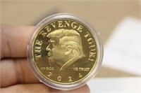Commemorative Trump coin