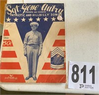 Sgt Gene Autry Song Book(Room 2)