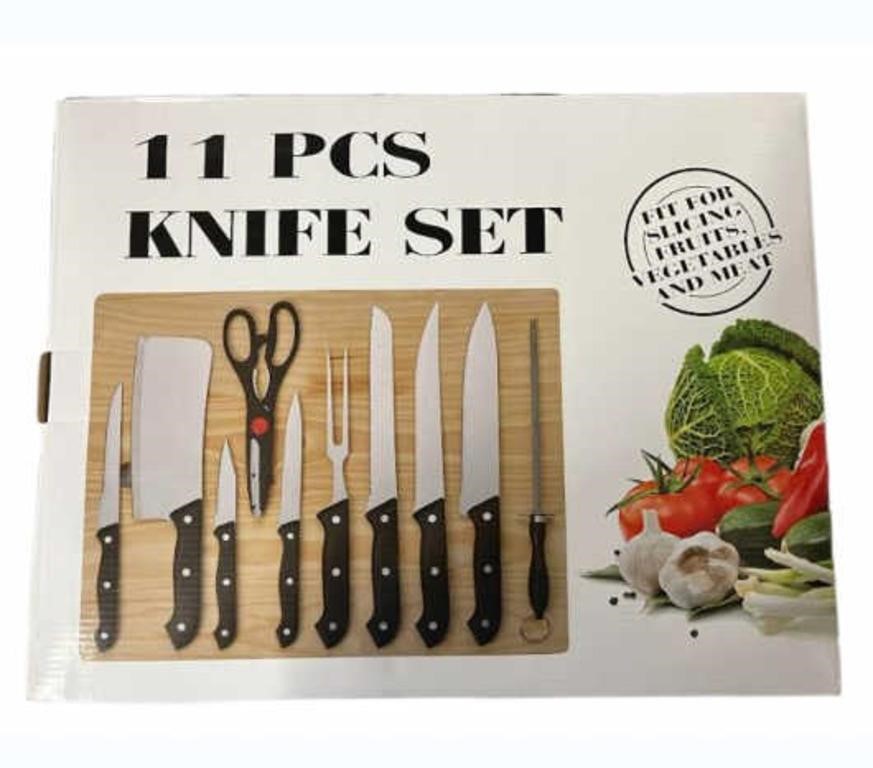 11pc Knife Set