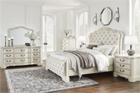 Queen Ashley Arlendyne 5-PC Tufted Bedroom Group