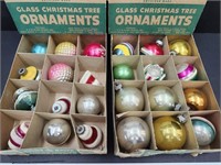 Vintage Shiny Brite Ornaments & Boxes