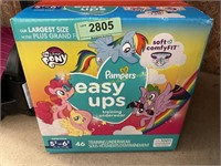 Pampers Easy-Ups 5T-6T training underwear