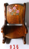 Doll Wooden chair - American Doll Size
