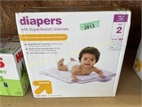 Up&Up/superabsorb channels size 2 12-18lb.diapers
