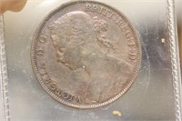 1885 Great Britain Large Penny