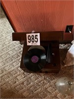 Vintage Record Player & Album(Room 8)