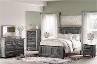 King: Ashley Thyven Gray 5 pc Bedroom Suite