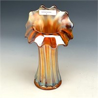 Westmoreland Amber Corinth JIP Vase
