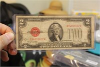 1928 Red Seal $2.00 Note