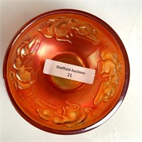 Fenton Marigold Kittens Cereal Bowl