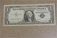 1957 $1.00 Blue Seal Note