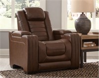 Ashley Backtrack Leather Power Recliner