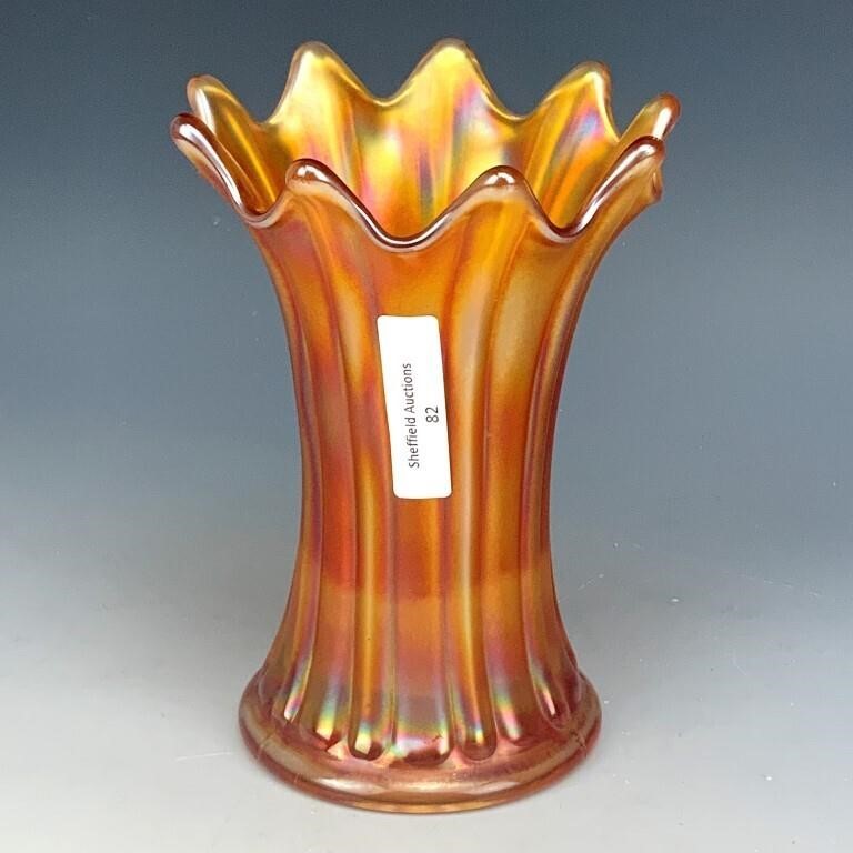 NW Marigold Thin Rib Vase