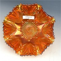Imperial Marigold Shell Ruffled Bowl