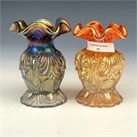 Imperial Smoke & Marigold Rococo Vase Lot