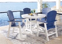 Ashley Toretto Outdoor Dining Table & 4 Chairs