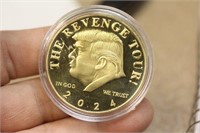 Commemorative Trump coin