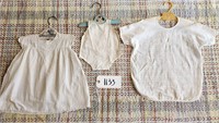 Antique Hankerchief Linen Baby Clothing