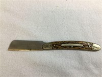 Rare Russell Bone Straight Razor Pocket Knife