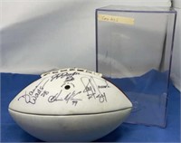2002 Dallas Cowboys Autographed Football w