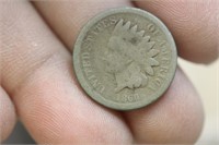 1860 Civil War Era Indian Head Cent