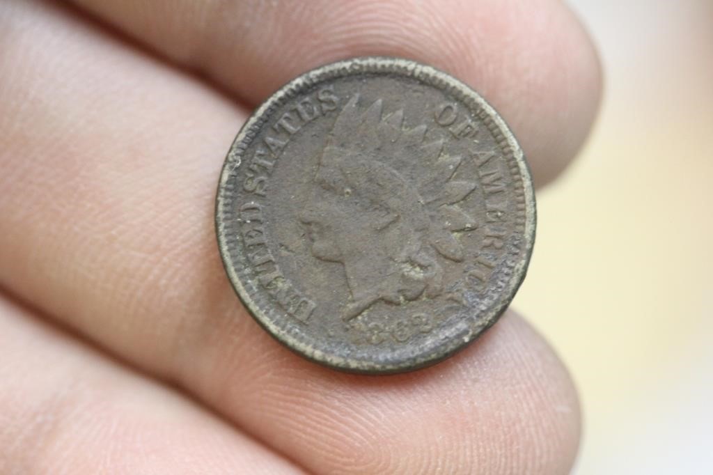 1862 Civil War Era Indian Head Cent
