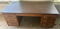 Solid Walnut Office Desk 5 foot, 29 x 30 inches
