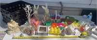 Easter decor including 1 pc department 56,