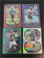 Chicago Bears Rookie, Green, Red, Silver, Purple