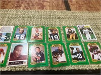 Older football cards-Brown