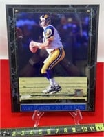 Kurt Warner St. Louis Rams plaque NFL