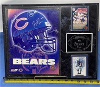 Chicago Bears Signed plaque
